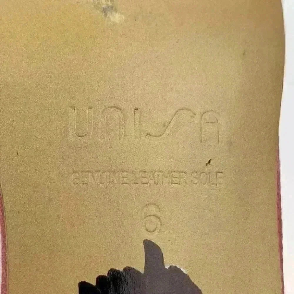 Unisa sandals size 6 Carissa multicolored preppy - Picture 7 of 14
